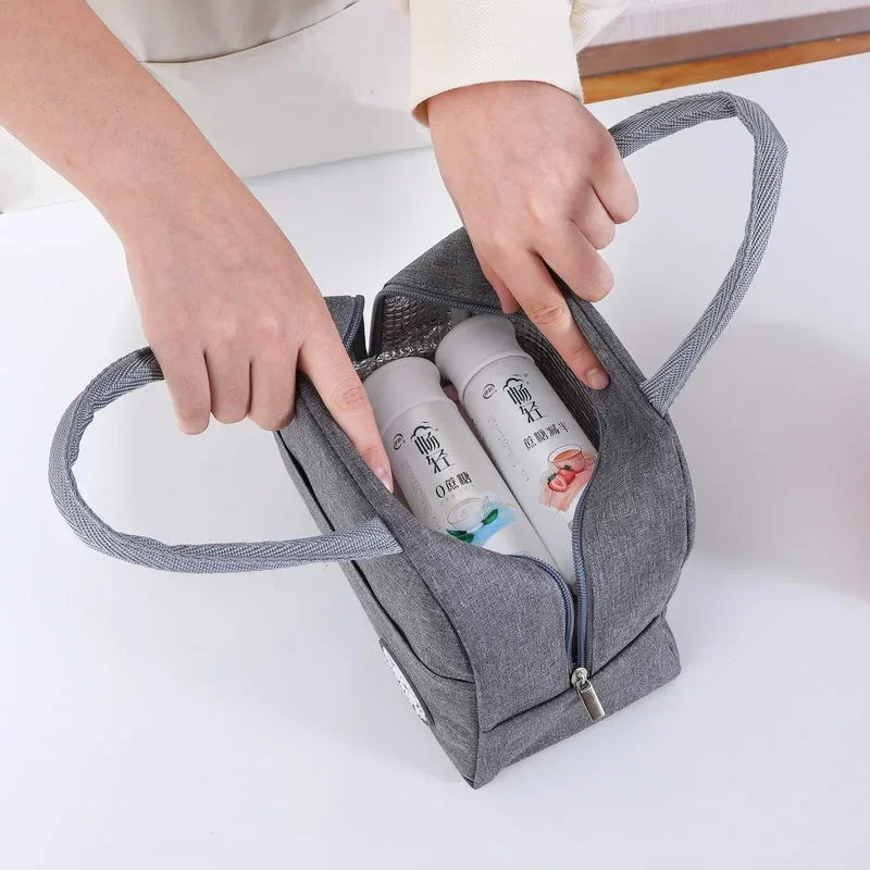 Multipurpose Lunch Bag Office Workers Bring Meals Storage Handbag Children Picnics Outings Fruit Dessert Retain Freshness Pouch