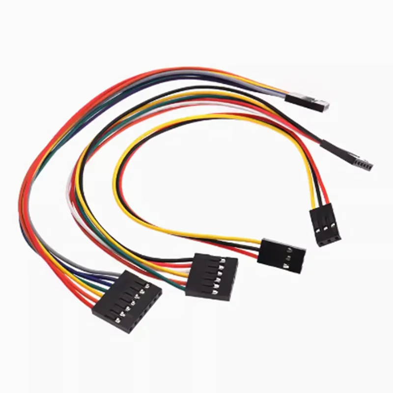 10szt 2.54MM Dupont Wire Line Female To Female 1P 2P 3P 4P 5P 6P 7P 8P 9P 10P Dupont Cable Connector Jumper Cable Wire For PCB