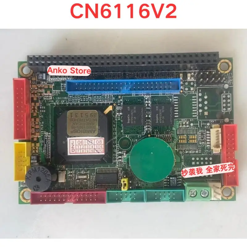 Second-hand test OK  CN6116V2 2.5-inch embedded industrial control motherboard