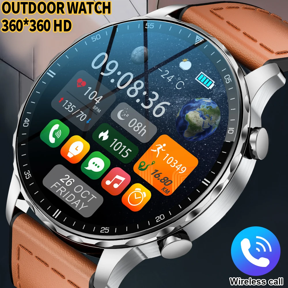

LIGE Women Smart Watch Men 1.53'' HD Screen Heart Rate Bluetooth Call Watches IP68 Waterproof Voice Business Smartwatch 2025 New