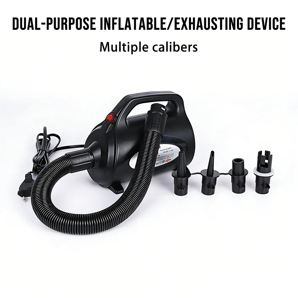 AC110V/220V Inflatable Pump, Vacuum Pump, 650W Electric Pump, Air Bed Pump, Air Pump, Suction Pump, Kayak/air Bed  AU/EU/UK/US