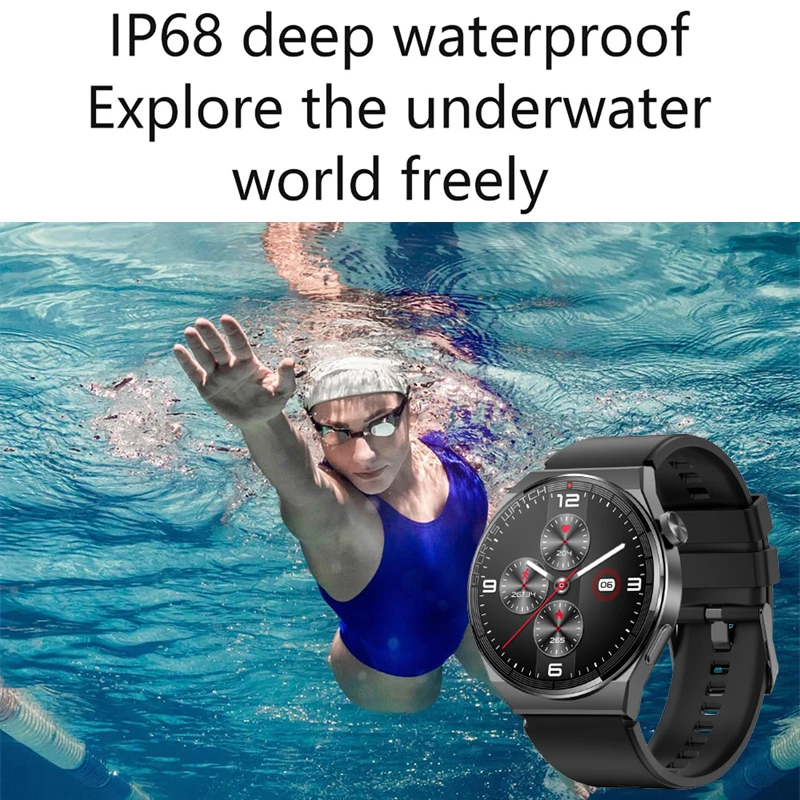 CanMixs smartwatch men NFC IP68 waterproof Bluetooth Call smart watch for women Heart Rate Blood Oxygen Fitness Tracker Android