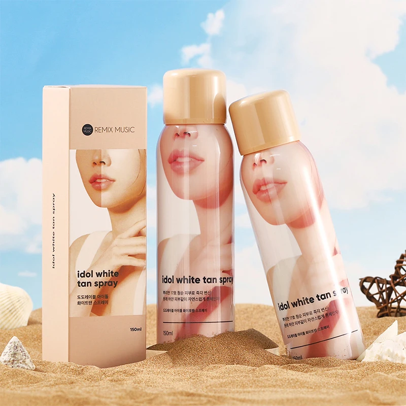 Korea Body Whitening Bare Face Cream Tanning Spray Foundation Concealer Moisturizing Bb Cream Face 150ml Tone-up Spray Skin Care