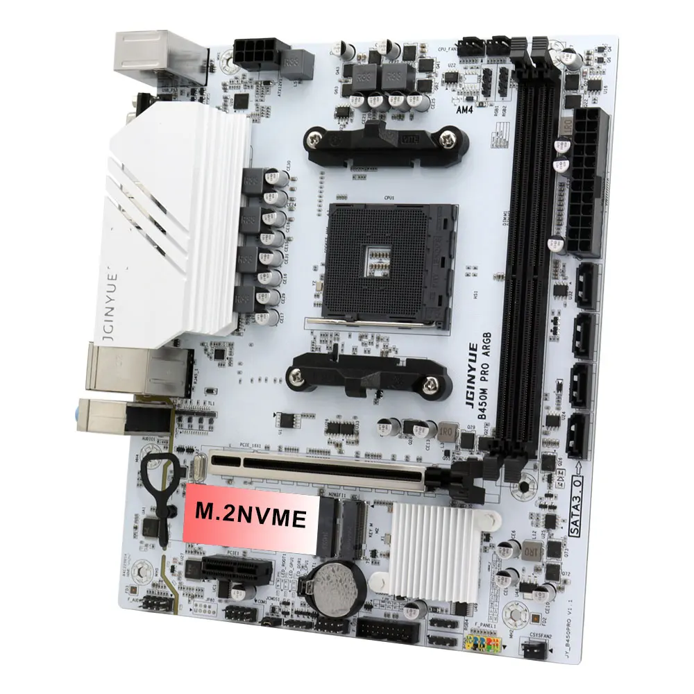 1PC B35/B45 Series PC Motherboard AMD ITX/M-ATX Size M.2 NVME DDR4 Dual Channels 4*Sata 3.0 USB Motherboard For Home Gaming - view 5