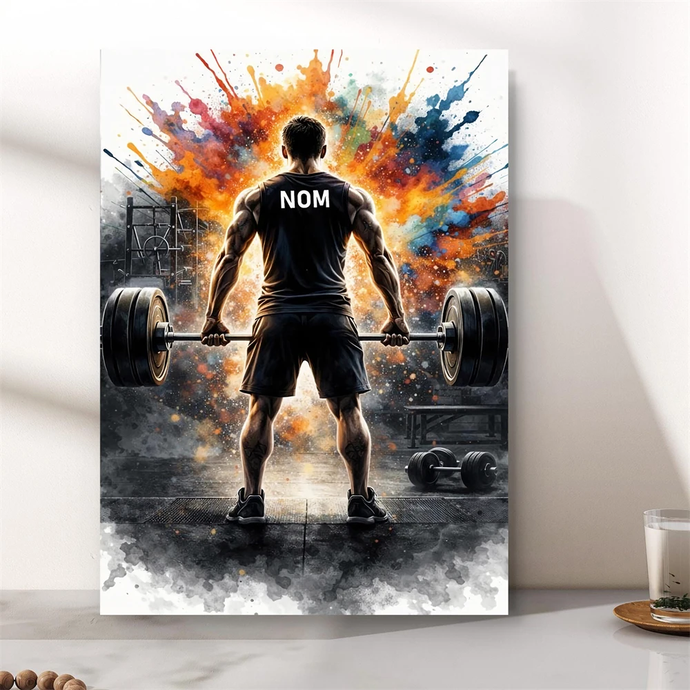 

Colorful Personalized Man Judo Poster Custom Judo Sports with Name Prints Canvas Painting Girl Judo Art Gym Room Wall Decor
