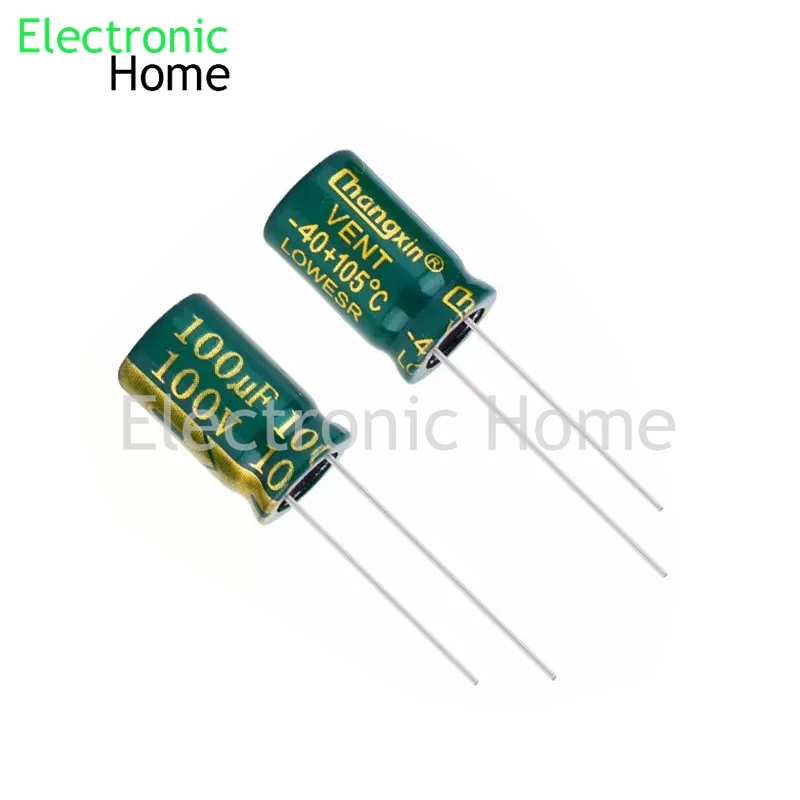 High frequency low resistance electrolytic capacitor 100V 10UF 47UF 68UF 100UF 220UF 330UF 470UF 680UF 1000UF 2200UF 100V1000UF