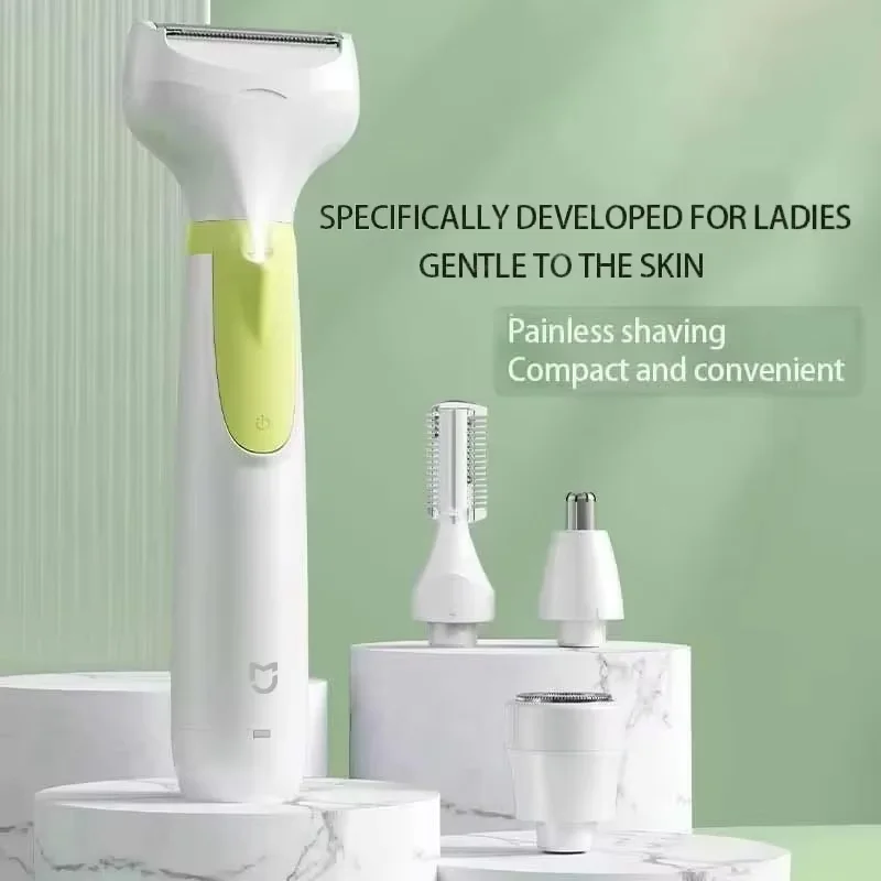 mijia-electric-razors-for-painless-4in1-women-shaver-rechargeable-facial-eyebrow-razors-nose-hair-body-bikini-trimmer