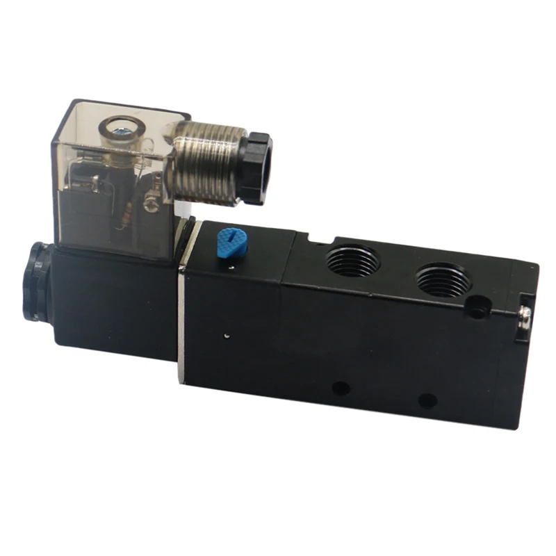 Low Price AIRTAC 2/5 Way Ac110v 220v Dc12v 24v Thread Size 1/4