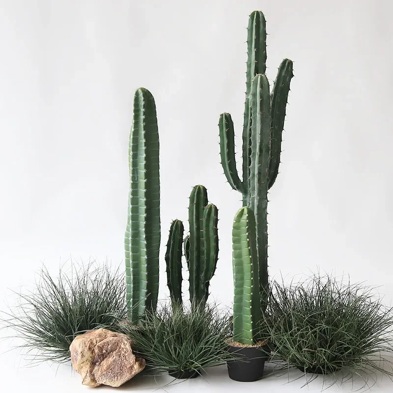 Fairy column green plants potted plants decoration bionic tropical desert plant landscaping package combination fake fairy