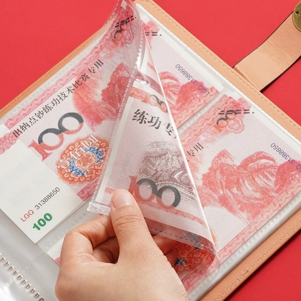 50Sheets Saving Money Binder Loose-leaf Refillable Planner Organizer Cash Envelopes Savings Handbook Account Book