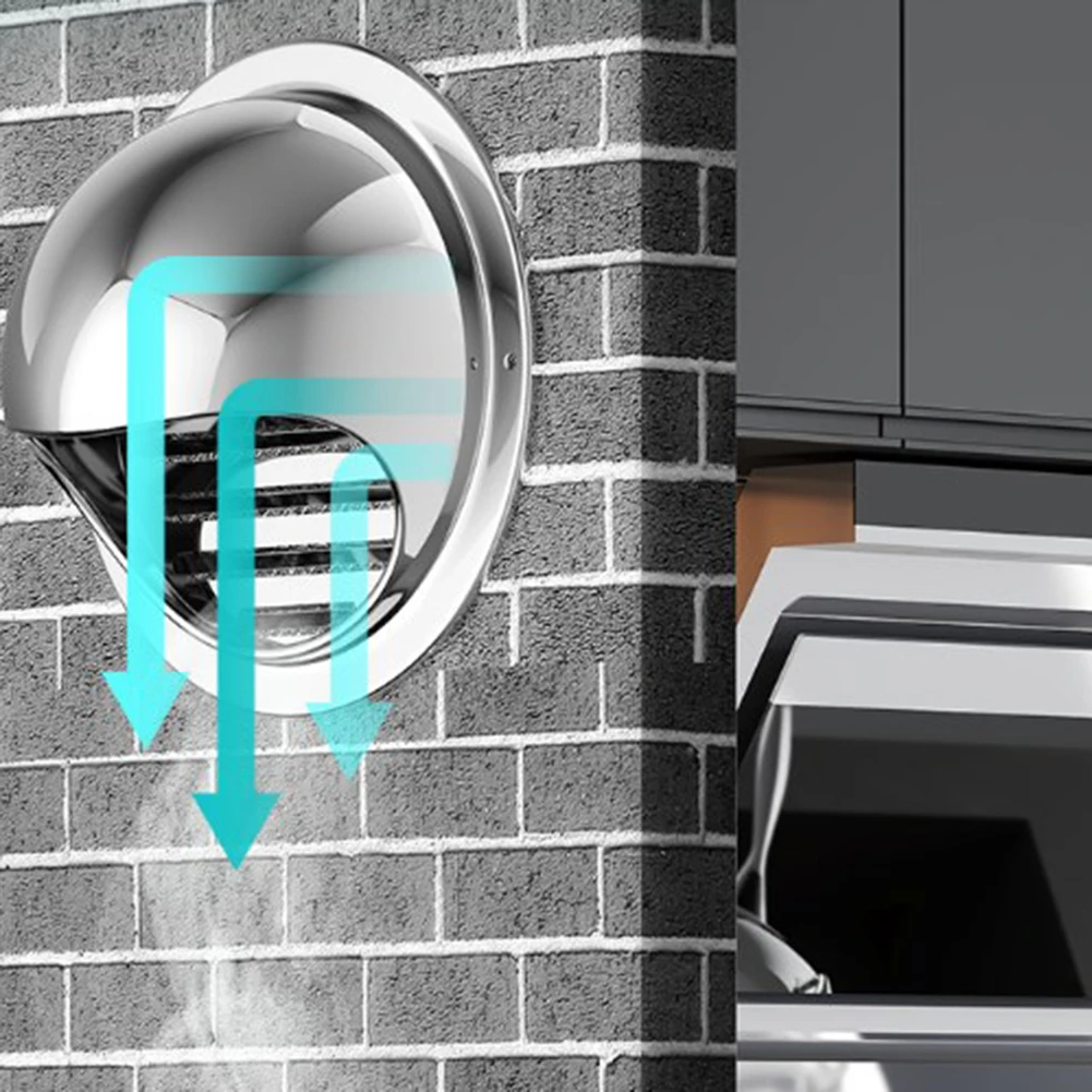 

For Bathroom Soffit Air Vent Air Vent Cover Efficient Ventilation Fresh Air Circulation Insect-proof Mesh Prevents Debris