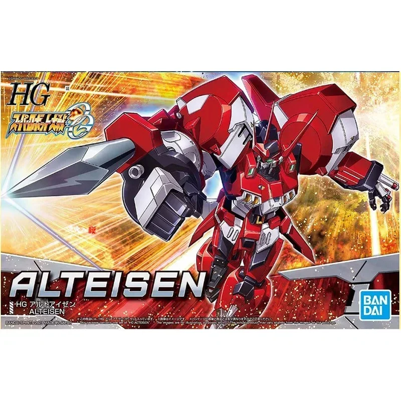 Original Genuine Super Robot Wars HG OG PTX-003C Alteisen Collection Assembled Model Anime Action Figure Toys Gift For Children