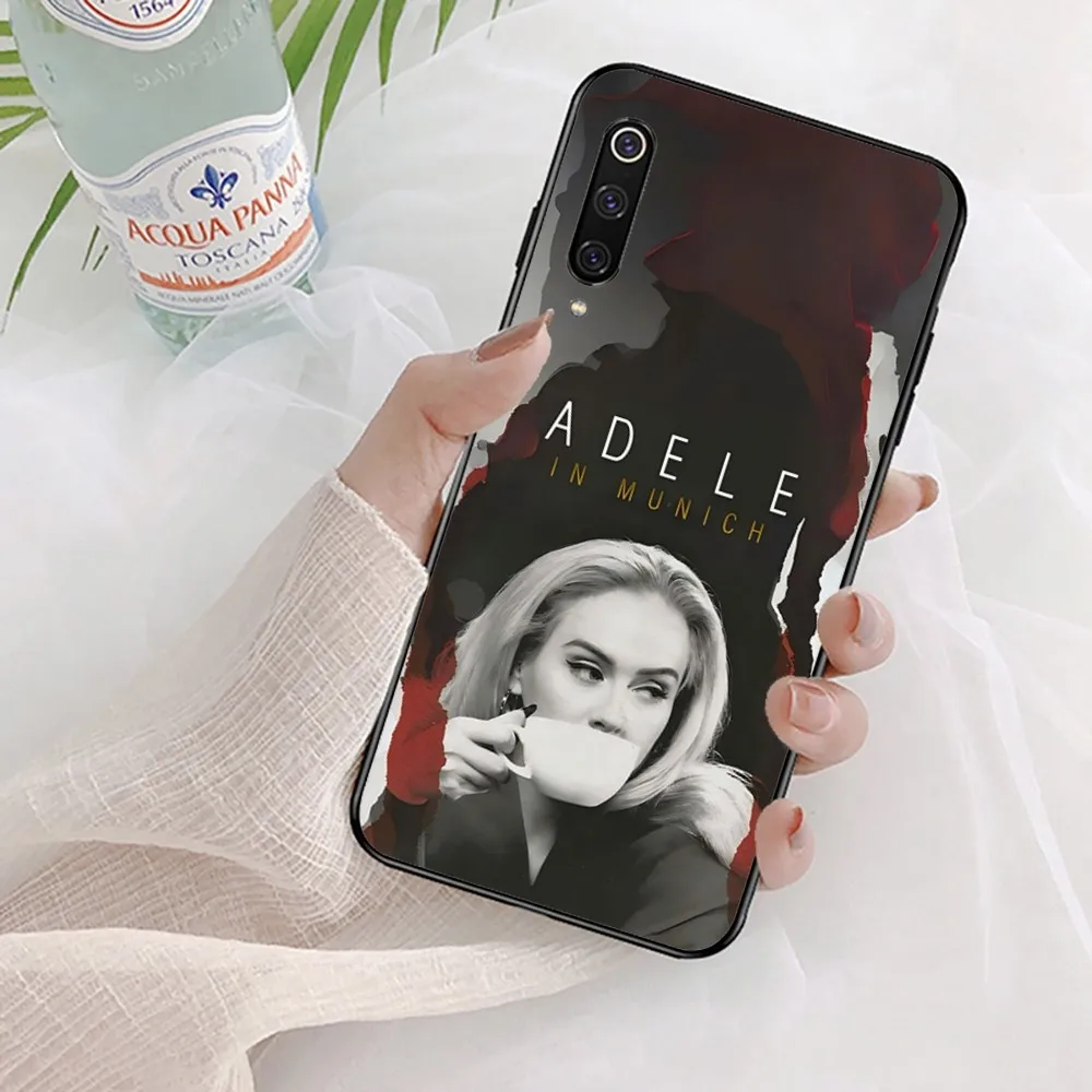 Singer A-Adele-E Phone Case For Xiaomi Mi 5X 8 9 10 11 12 lite pro 10T PocoX3pro PocoM3 Note 10 pro lite