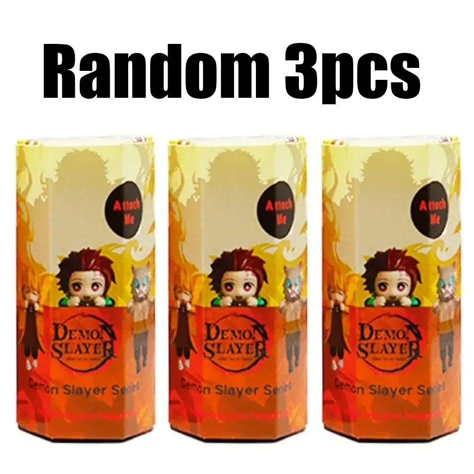 Demon Slayer Hippers Blind Box Mini-Actionfiguren Sammlerstücke Dekoration Kinderspielzeug Mystery Boxen Geburtstagsgeschenke für Kinder – Detail 3