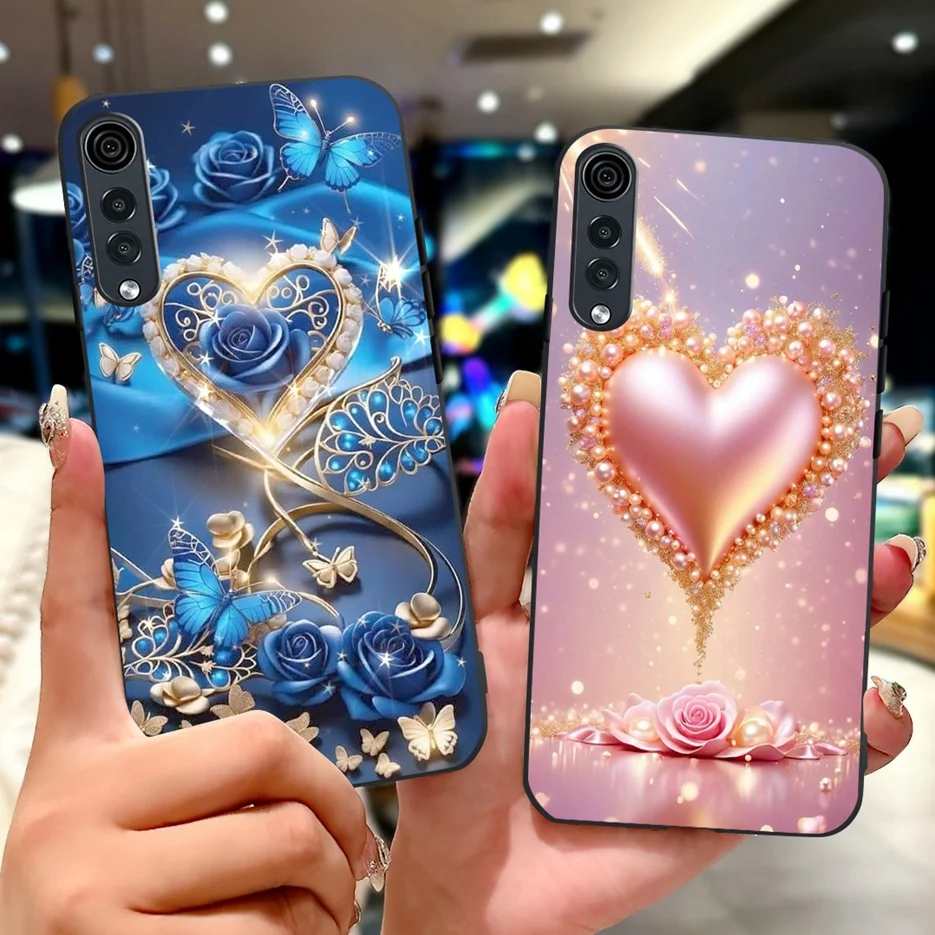 For LG Velvet 5G Case LM-G900N Cute Cat Fashion Painted Cover Soft Silicone Phone Case For LG Velvet 5G UM LGVelvet Fundas Coque view 4