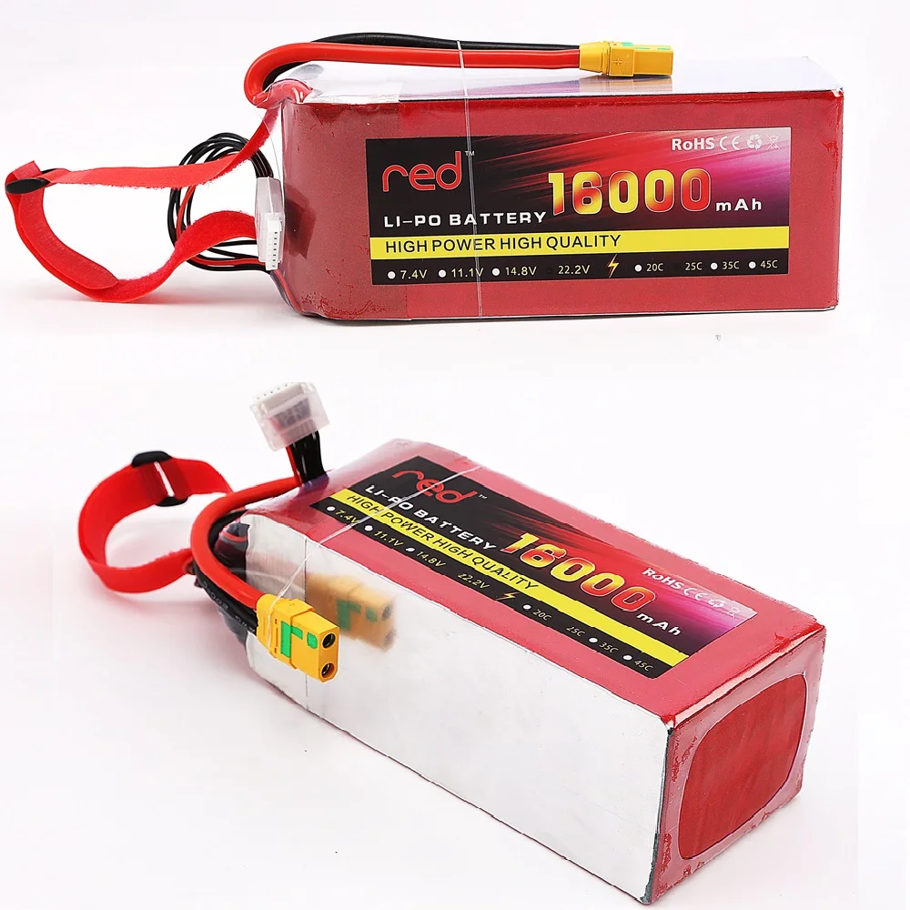 Imagem -03 - Bateria Lipo para Veículos Elétricos Célula 16000mah 3s 4s 6s 11.1v 22.2v 10000mah