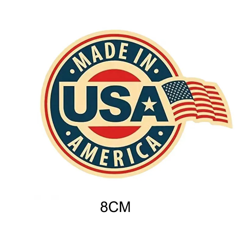 Made in USA Naklejki ze znakiem Slogan Naklejki na laptopa Pegatinas Wodoodporne na kask Dzban Walizka Naklejki