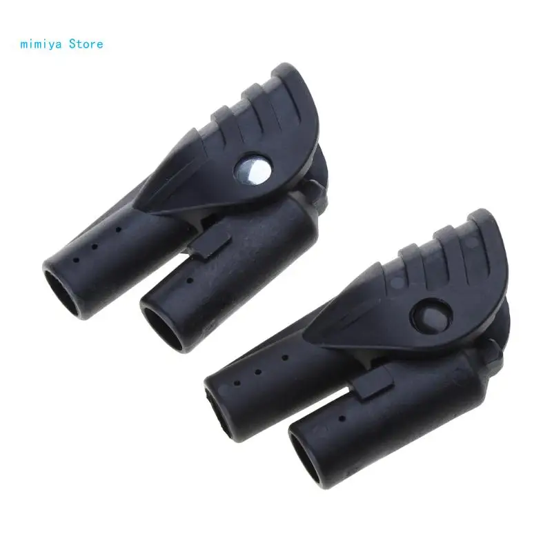 

pipi 2pcs Tent Folding Joint Connectors Automatic Joint Convenient Tent Repair Tools