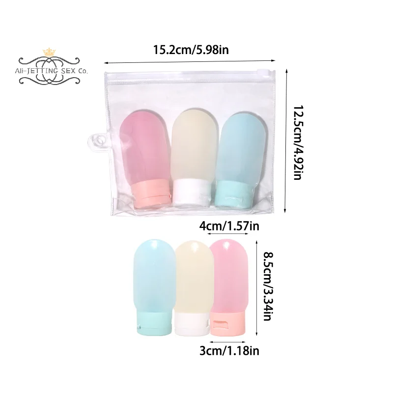 3 pçs/set 30ml garrafas recarregáveis macio squeeze tubo loção recipiente garrafa vazia portátil viagem shampoo ferramenta