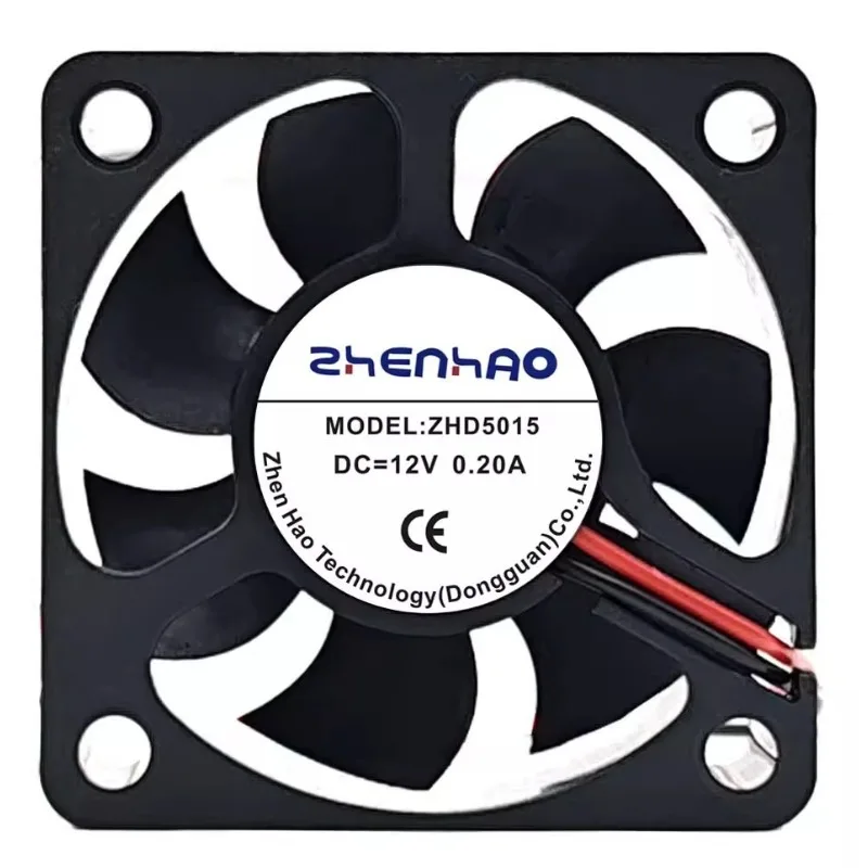 

Новый вентилятор-кулер для ZHENHAO ZHD5015, 12 В, 0,2 А, охлаждающий вентилятор для процессора, 50*50*15 мм