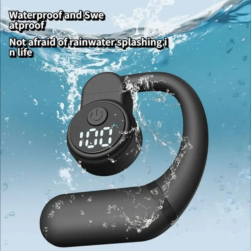Wireless Earbuds Bluetooth-compatible Headphone Ear Buds Waterproof Sports Earphone Over-Ear Earhooks Headest 896C