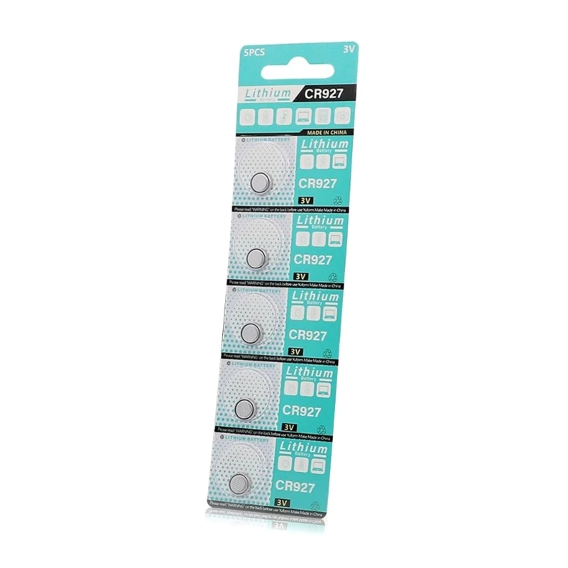 Pack of 5/10/20pcs CR927 Lithium Battery 38mAh 3V Button Cell Long Lasting Power Supply for Watch Remote Control