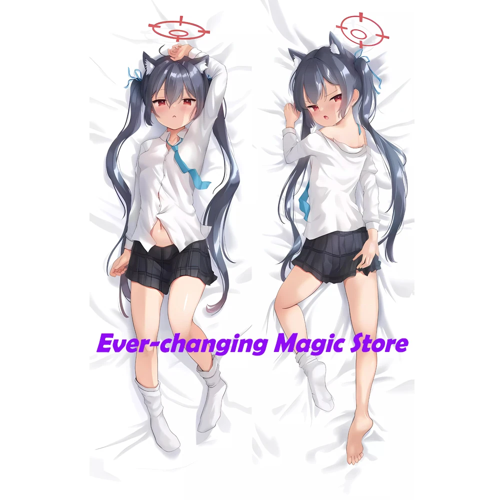 

Dakimakura Blue Archive Hugging Body Pillow Case Anime Long Pillow Cover Home Bedding Gifts