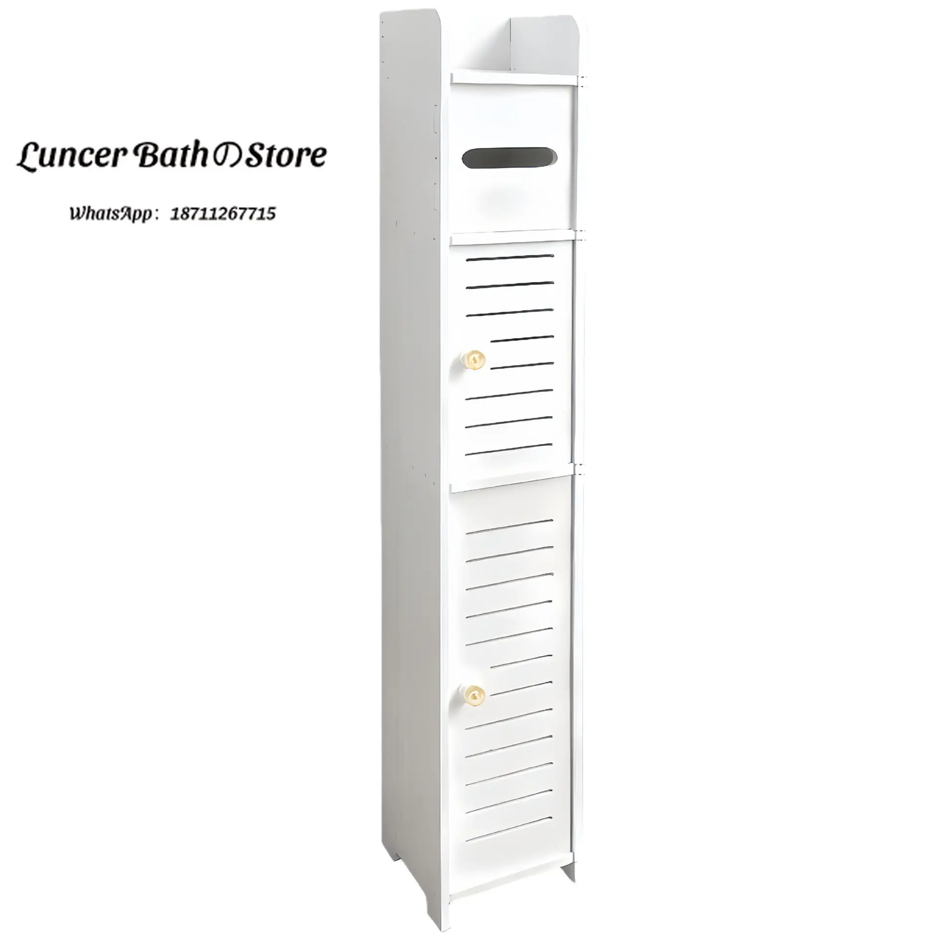 Bathroom rack Multi-layer narrow side storage Floor-to-ceiling toilet Narrow cabinet Toilet rack Toilet storage rack