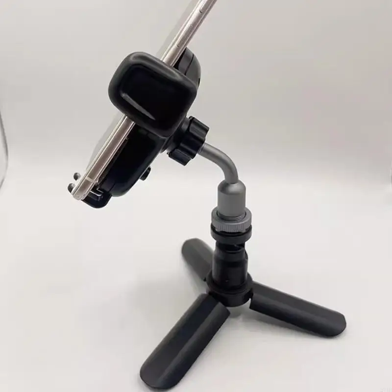 Professional Aluminum Alloy Camera Adapter Combines 17mm Ball Head Cold Shoe Mount 1/4inch Tripod Thread Design
