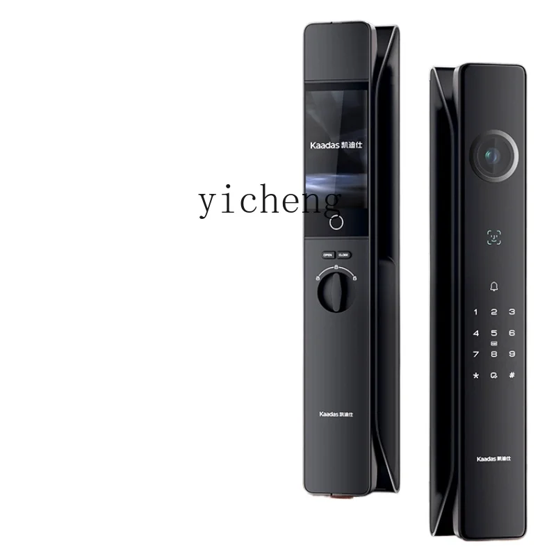 cc29 Face Cat Eye Fingerprint Household Anti-Theft Automatic Electronic Smart Door Lock