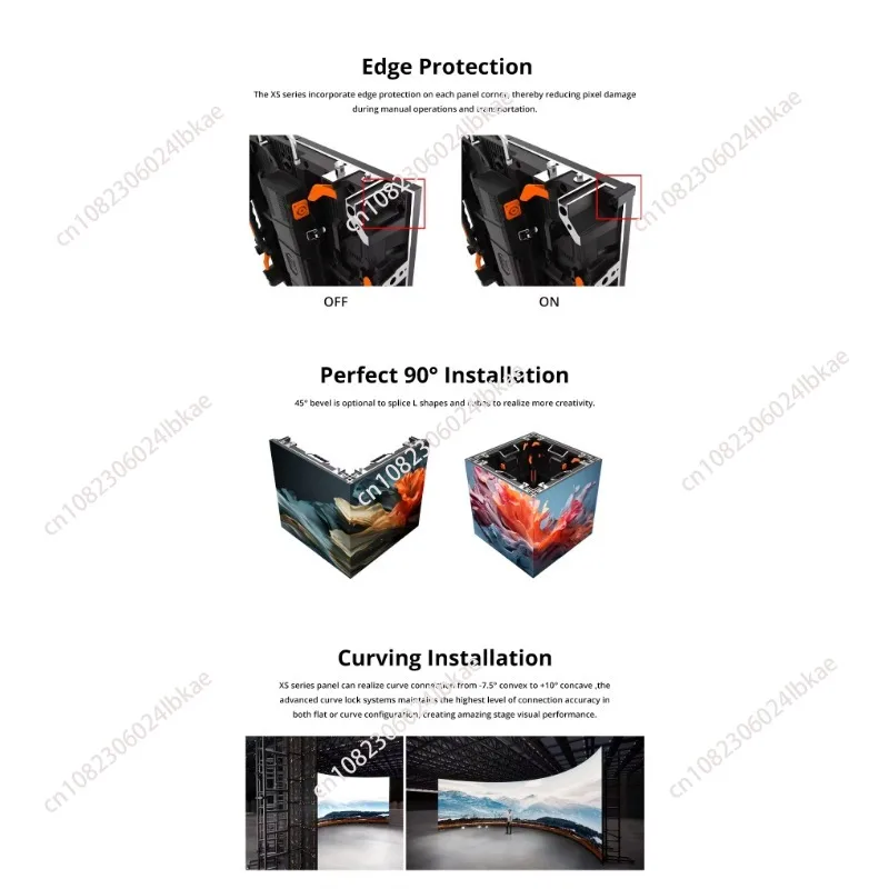 P0.9 P1 P1.9 P2 P2.5 P2.6 شاشة LED داخلية خلفية شاشة ديجيتال لوحة فيديو جدار مؤتمر الحدث مرحلة الحفل