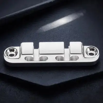

Bass Guitar String Retainer 6 String Metal Electric Bass Tree Locking Guide for Stable Tuning Performance Locking Tuners