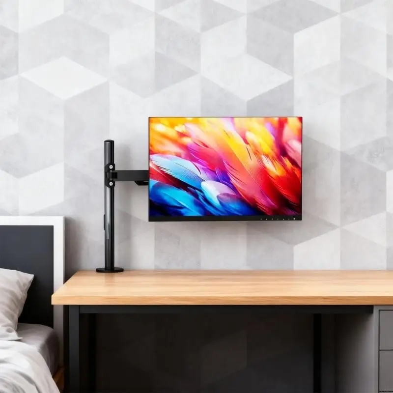 

Ergonomic Observe Arm for 10 32 Foot Displays Offering 360 Turn Lean