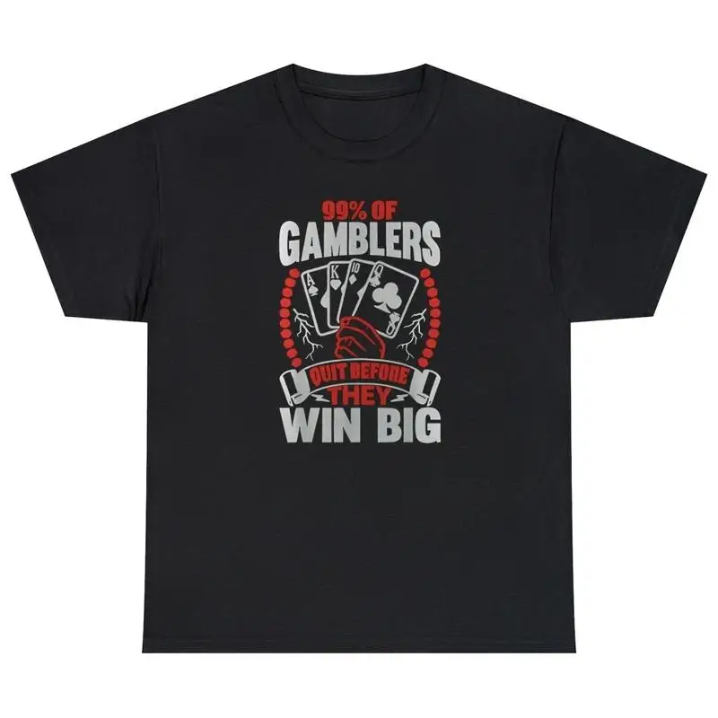 

Мужская футболка 99 азартных игр, отказа от победы, большая забавная футболка для азартных игр в казино