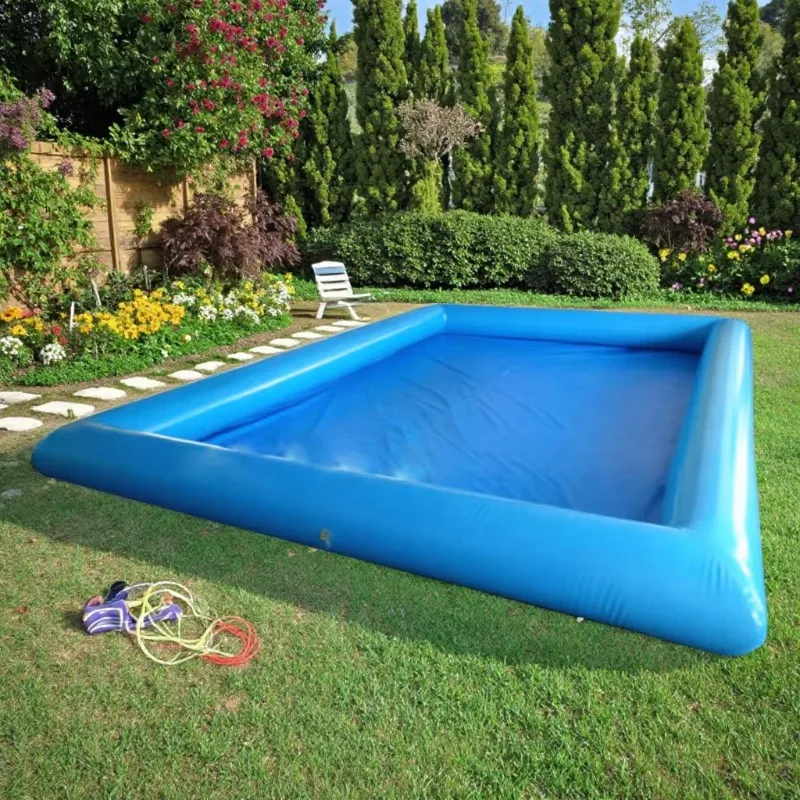 

Customizable Size 4m Non-Toxic PVC Tarpaulin Inflatable Water Pool for Kids Includes Air Pump for Parties