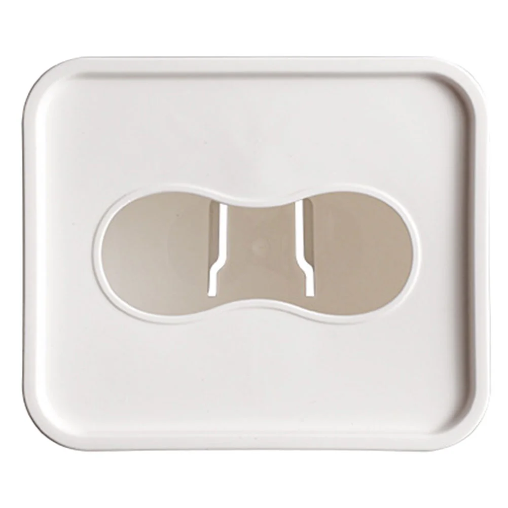 

Sink Strainer Box Garbage Holder Filter Mesh Case Trash Can with Lid Punch Free Dispenser Storage Wet Wipes Gloves