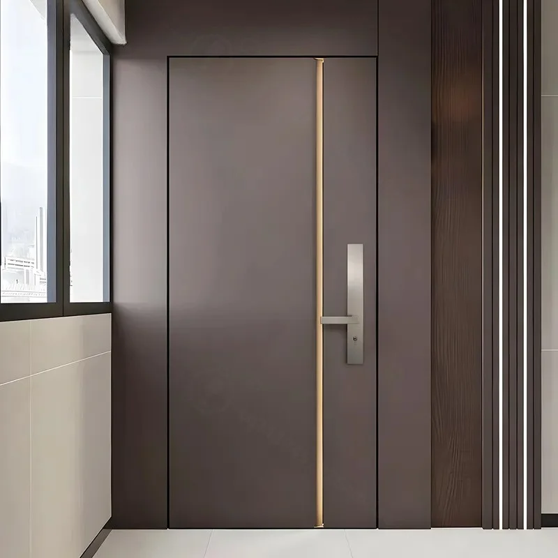 Minimalist Premium Extended Double Door Indoor Panel Lock Universal for Office Meeting Room