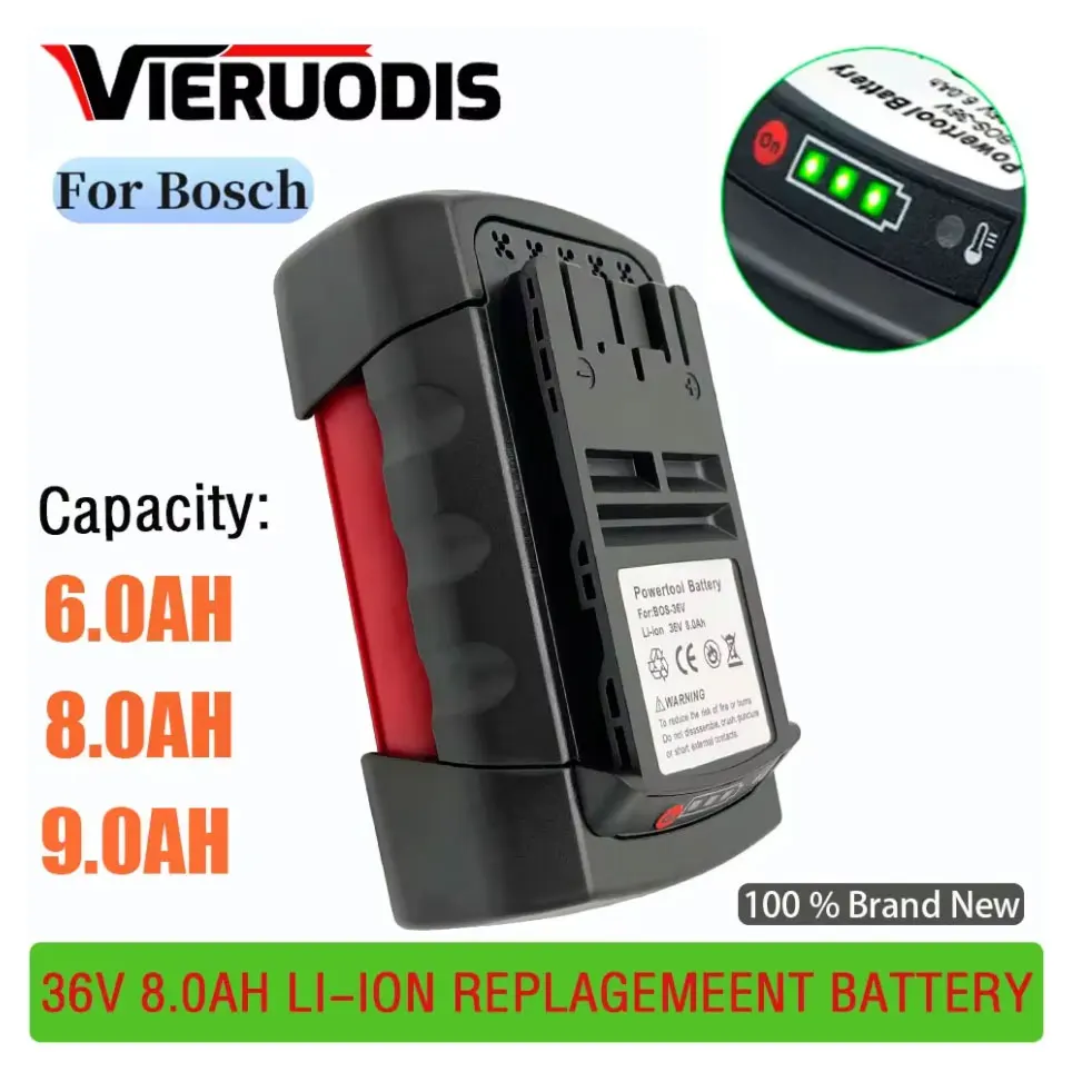 

For Bosch 36V battery 9000mAh 6000mAh 8000mAh BAT4030 BAT4040 BAT4050 BTA4060 Li-Ion Battery