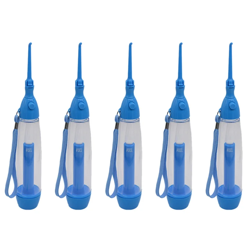 【CONSUMERS' FAVORITE】5X Oral Irrigator Clean The Mouth Wash Your Tooth Water Irrigation Manual Water Flosser No Electrici