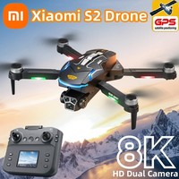 Xiaomi S2 Max Drone Professional 8K HD Dual Camera Obstacle Avoidance Foldable Quadcopter Drone With Screen Remote Control