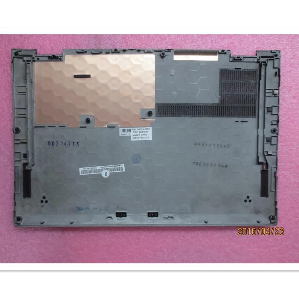جديد الأصلي لينوفو ثينك باد X1 الكربون 4th 2016 قاعدة أسفل D غطاء شل 01AW996 00JT836