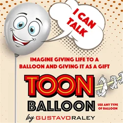 Toon Balloon By Gustavo Raley Magic Tricks  Close Up Illusions Street Magia Floating Ball Game Magia Levitating Stage Tools