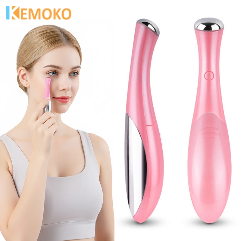 

Mini Eye Massager Touch Sensitive Vibration Relieve Fatigue Reduce Dark Circles Fine Lines Puffiness Portable Eye Care Tool