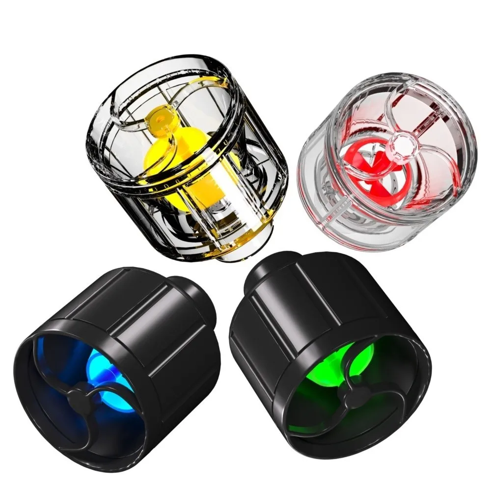Plastic Fish Tank Wave Maker Glowing Water Circulation Rotating Wave Nozzle Luminous Quiet Operations Aquarium Flow Fan