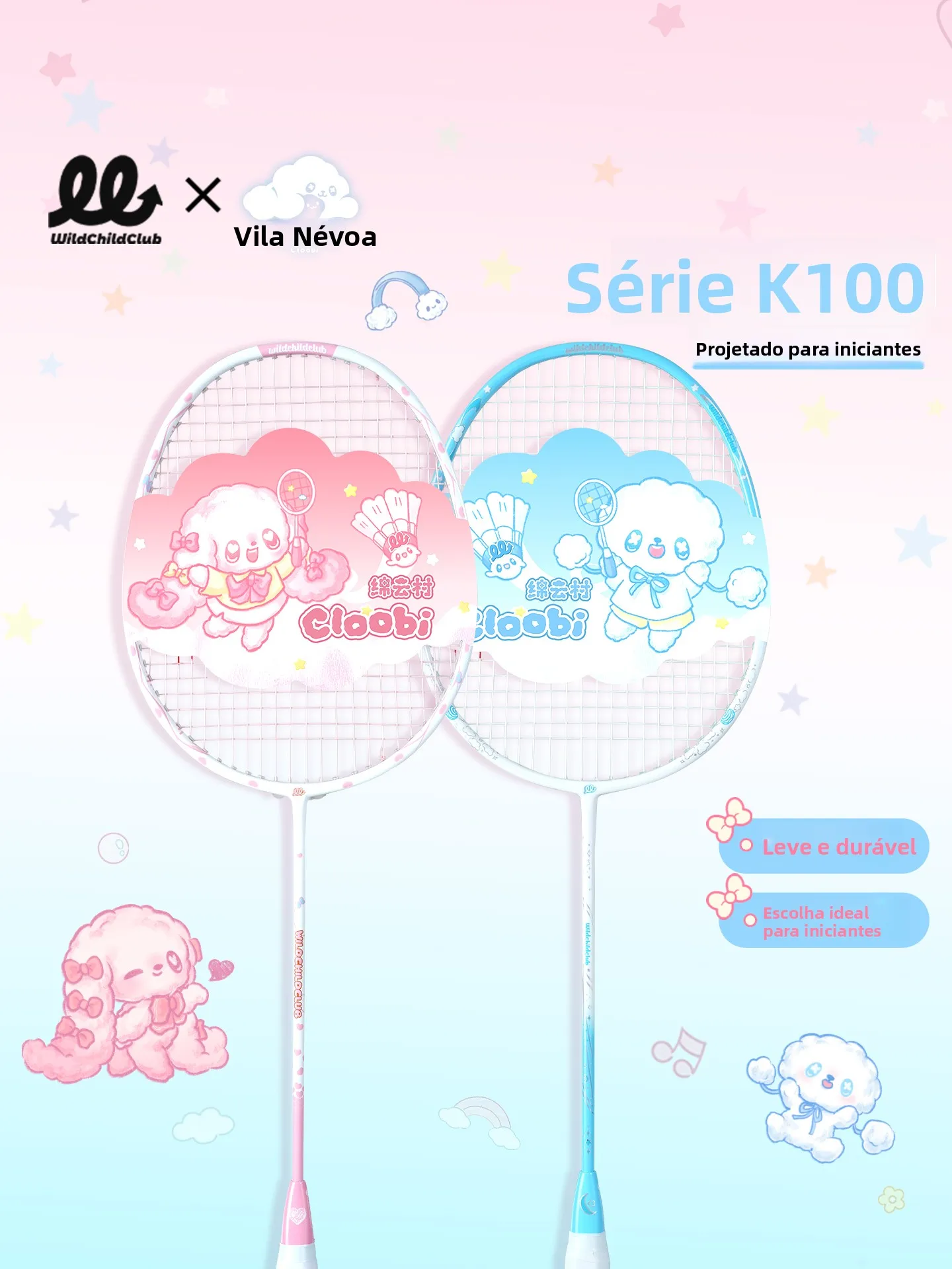 wcc-yunnan-mianyun-village-collaborative-k100-badminton-racket-carbon-composite-single-double-play-durable-beginner-kit