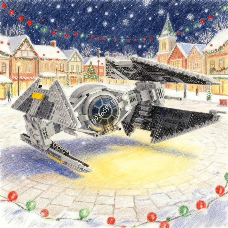 1088 pçs moc tie avenger estrela batalha modelo blocos de construção brinquedos arquitetura montar diy educação criativa ideia presente natal