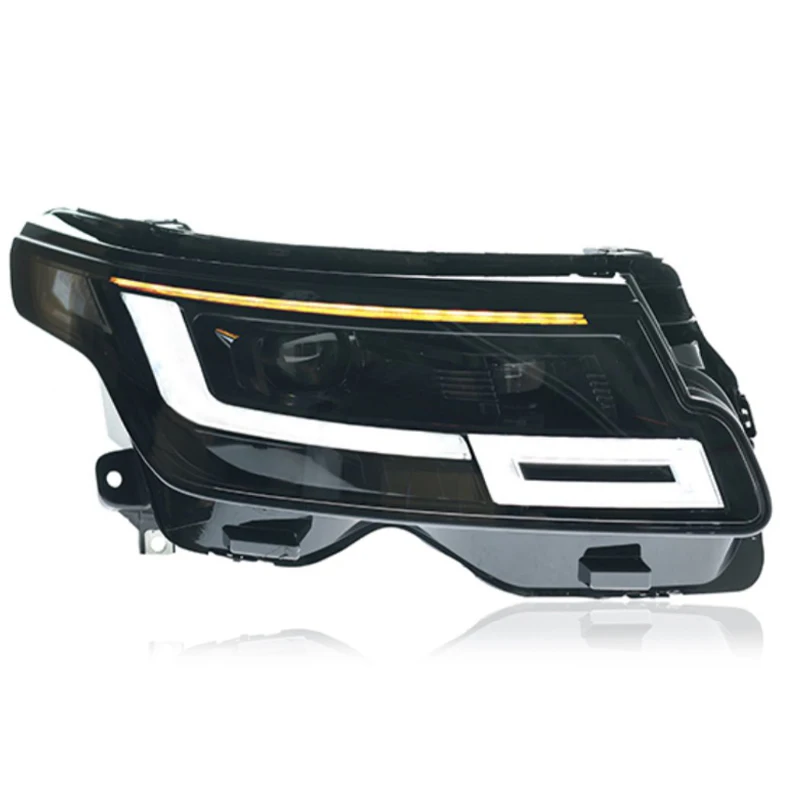 1106 HOT FOR Range Rover Fashion Headlight Assembly 18-122 Modified LED Daytime Running Light Turn signal Lamp Headlight