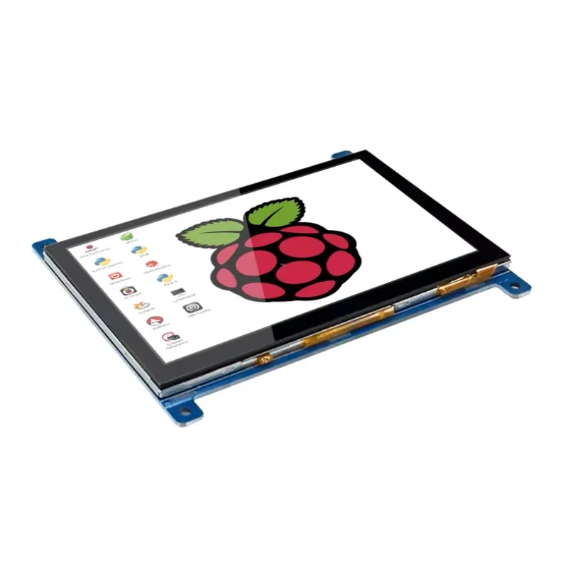 7 zoll 1024X600 HDMl-kompatibel Raspberry Pi Kapazität Touchscreen LCD Display für Raspberry Pi