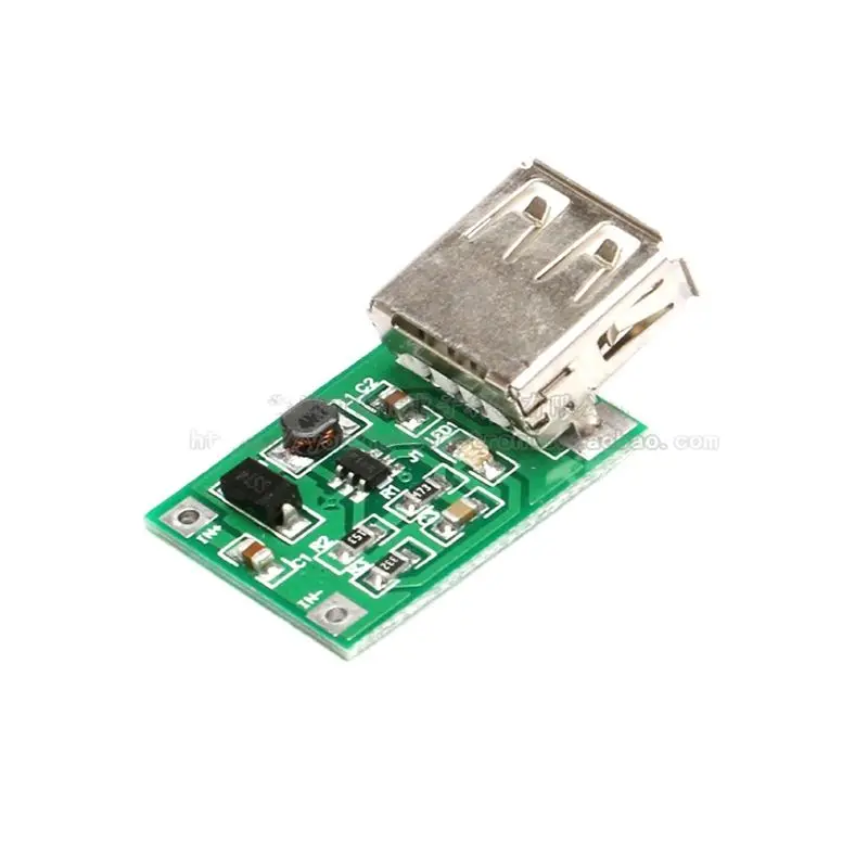 DC-DC Boost Module 0.9V~5V to 5V 600mA Circuit Board Power Converter Module for Electronic Components