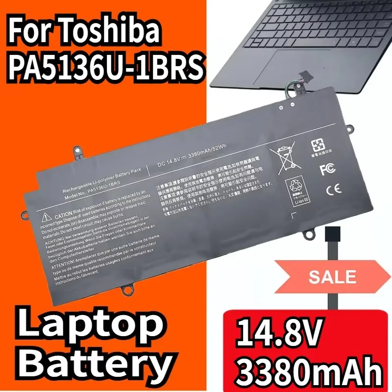 SWZY New PA5136U-1BRS Battery for Toshiba Portege Z30-A1301 Z30-B K10M Z30-C PA5136U Z30 Z30-A Z30-AK04S